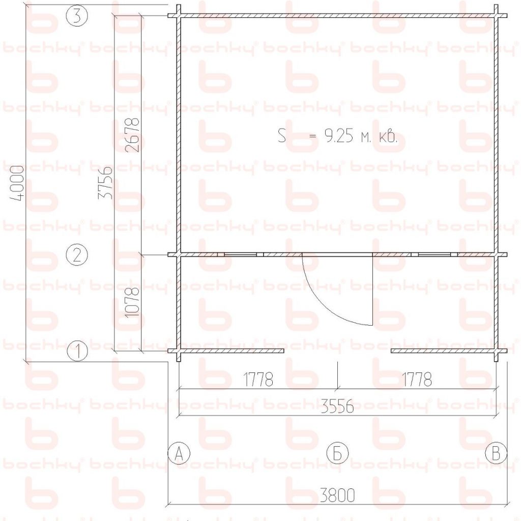 Тамсалу с крыльцом